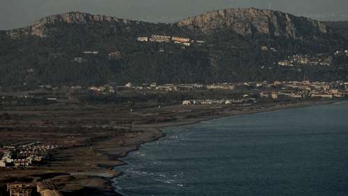 Catalan coast from Begur hill