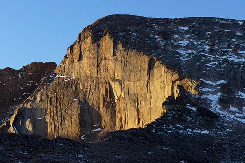 Longs Peak - North Face - 1/19/2013