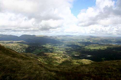 East from Wetherlam