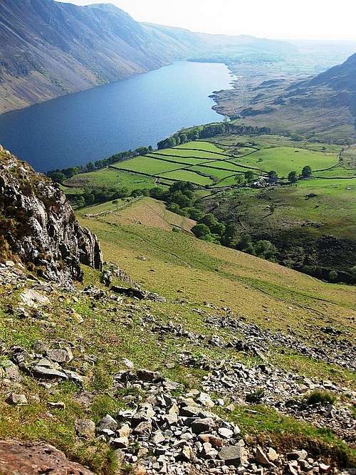 Wast Water from the southern route up Yewbarrow