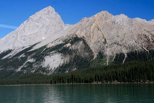 Samson Peak, Maligne Lake