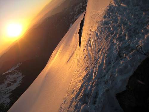 Frying Pan Glacier, Sunrise