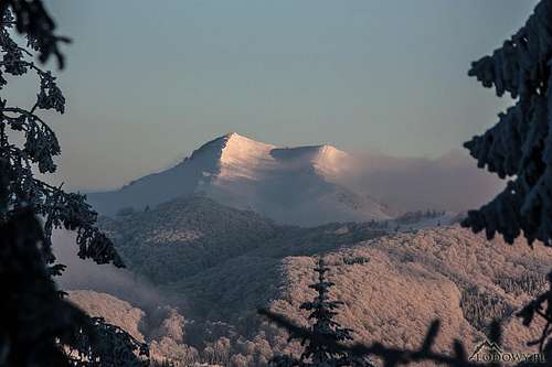 Smerek peak from Czerenina