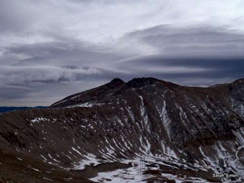 Gemini Peak from Dyer Mountain