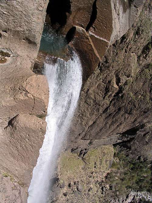 The top of Basaseachic Falls