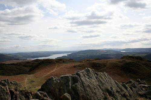 Windermere from Loughrigg Fell