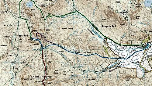 Bowfell Routes