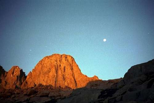 Alpenglow on Mount Sill from...