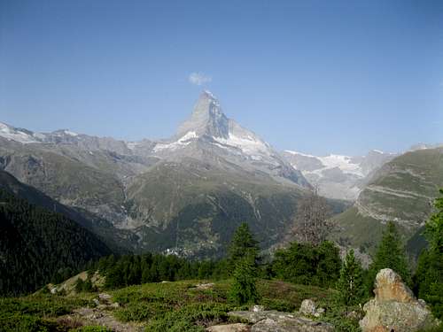 My first live encounter with the incredible Matterhorn