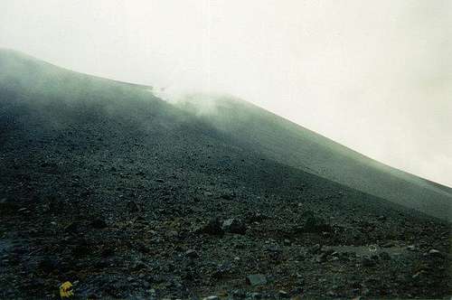 Approaching Volcan de la Olleta