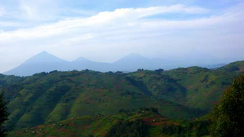 Five Virunga Volcanoes