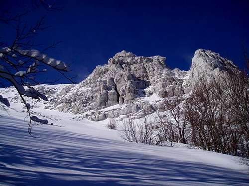 ridge near m. troglav