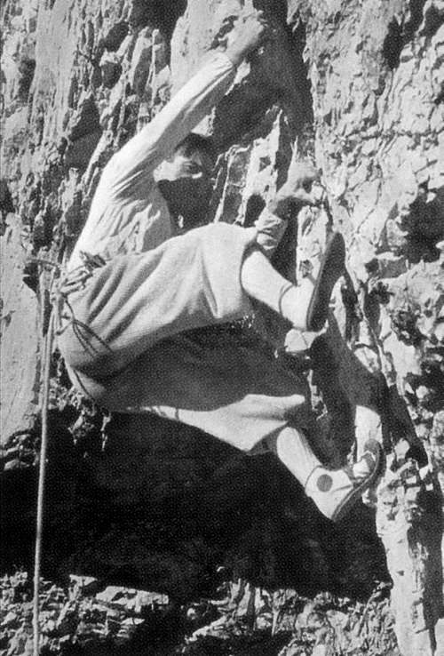 Emilio Comici and his climbing style