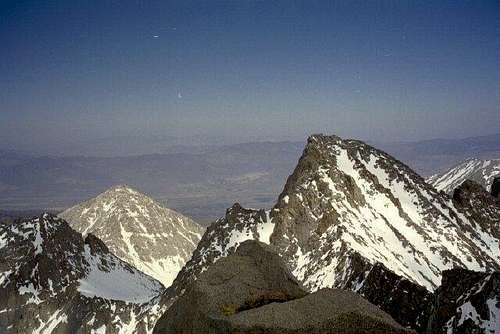 Mount Sill from the summit of...