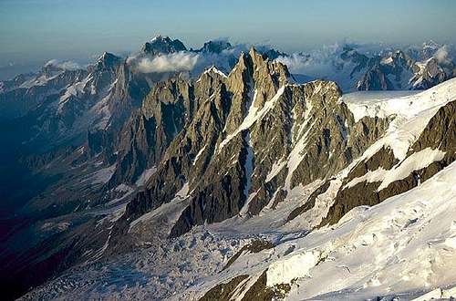 From the Aiguille du Gouter -...
