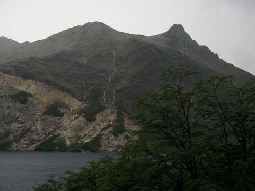 Cerro Bonete from Laguna Azul