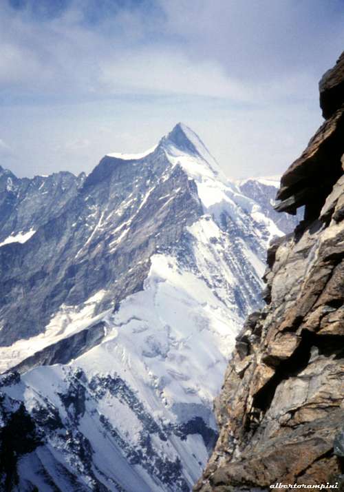 Dent d'Herens from Cresta del Leone