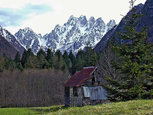 Zuc dal Bor group, seen from...