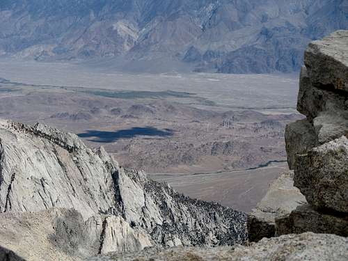 Alabama Hills from Mt. Langley