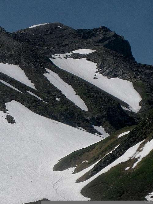 Schwarzhorn from the northeast