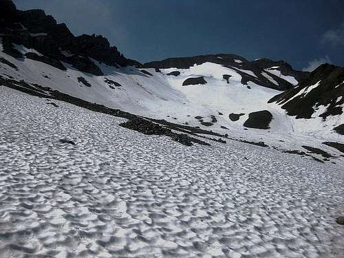 On the big snow field