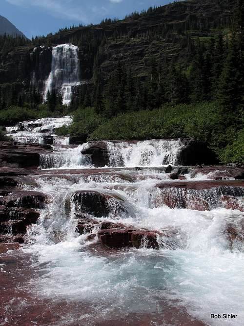 Unnamed Waterfall on Pyramid Creek