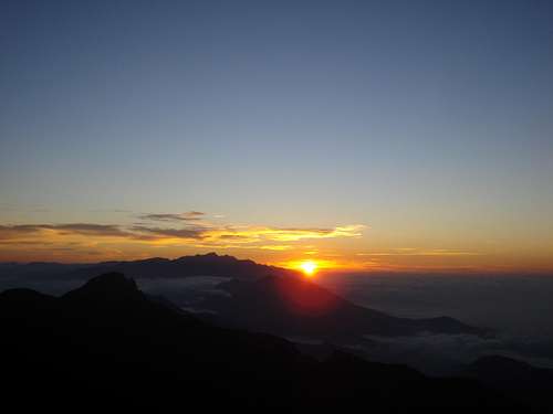 Sunrise at Marins Peak