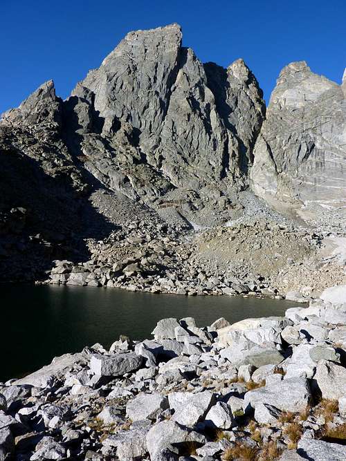 Churchill Spire from Cirque Lake