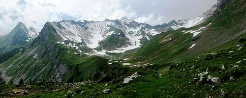 A panoramic view of Ijes and the two Grauspitzen