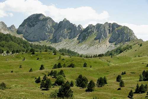 Planinica ridge-Zelengora