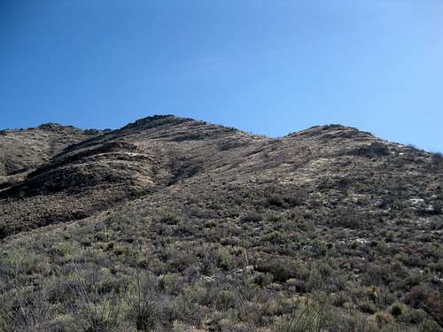 Base of the ridge