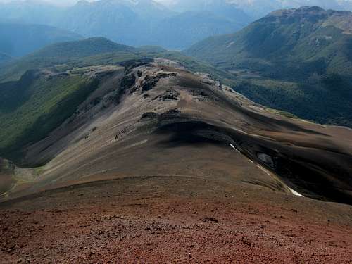 Cerro Volcanico Descent