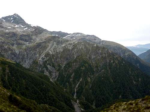Rome Ridge descending Avalanch Peak