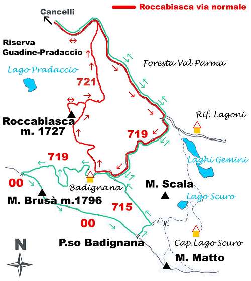 Roccabiasca map