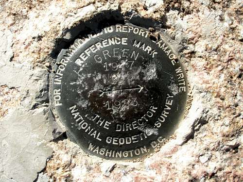 Green Mountain Reference Marker