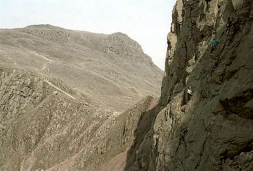 Scafell Pike in the...