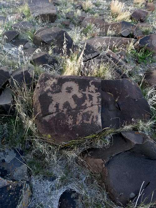 Dry Lake (Pah Rah) Petroglyphs