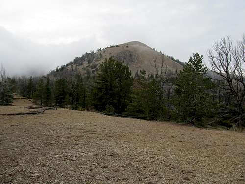 nearby subpeak, Blacktail Mtns, MT