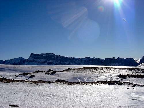 The Sierra de Alanos from...