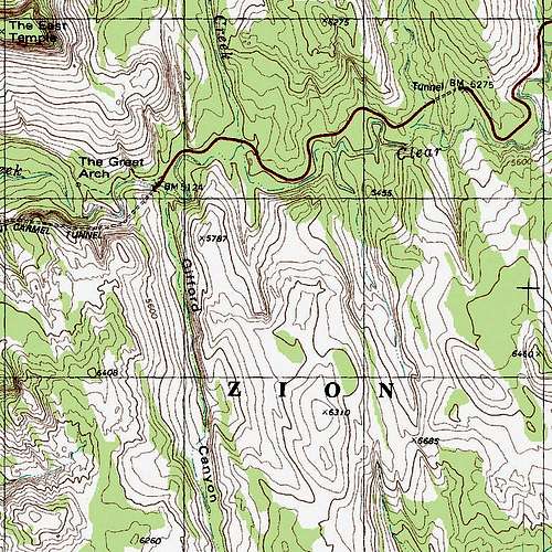 Jenny Peak and Area