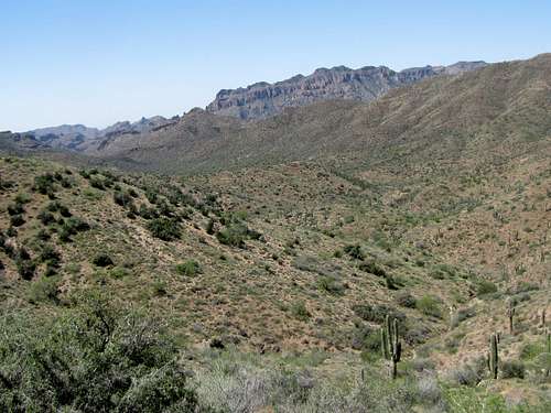 From the high point on Trail 106