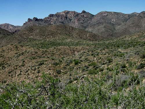 From the high point on Trail 106