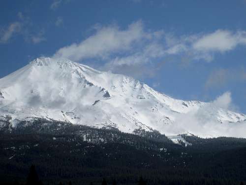 Mount Shasta, April 2013