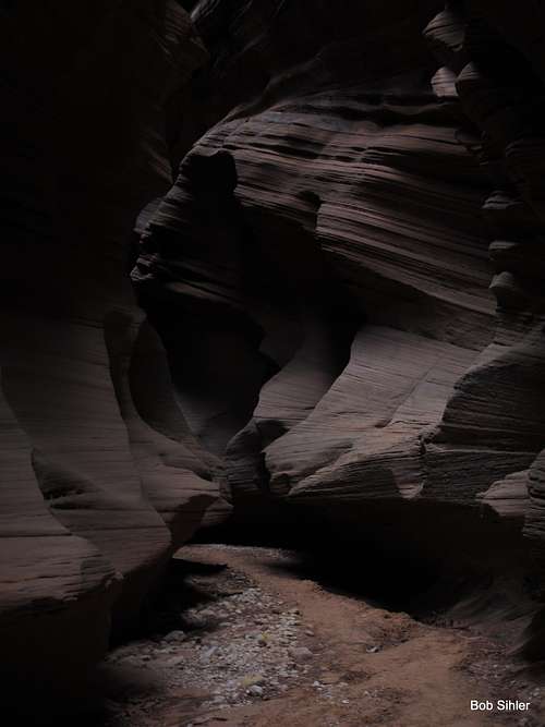 The Darkness of Buckskin Gulch