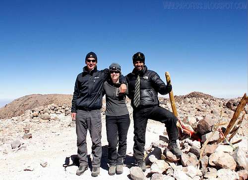 Licancabur volcano climb (Bolivia: 5.917 m/ 19.413 ft)