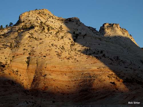 South Ariel Peak and Aires Butte, Dawn