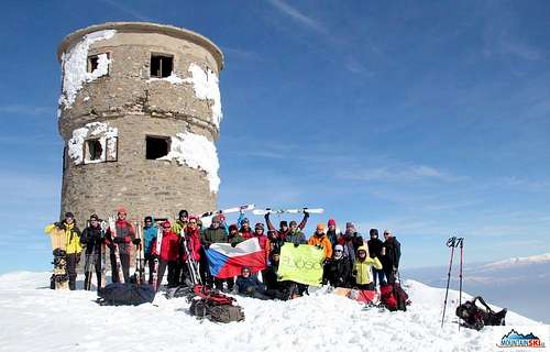 Summit of Titov vrv