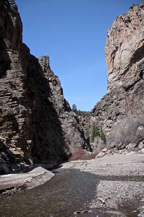 Curecanti Creek Canyon