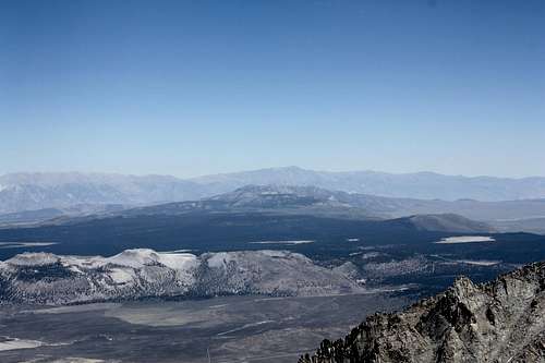 inyo craters from Mt. dana