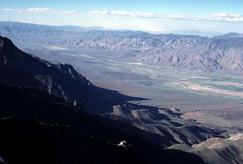 Owens Valley from Kearsarge Peak